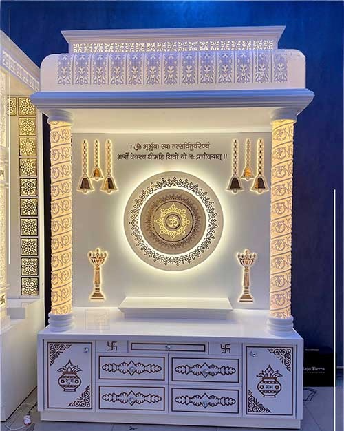 Rose Gold Radiance Corian Temple