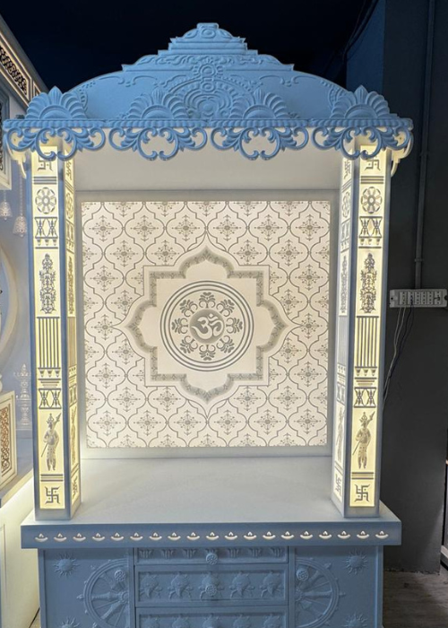 Corian Mandir for Home